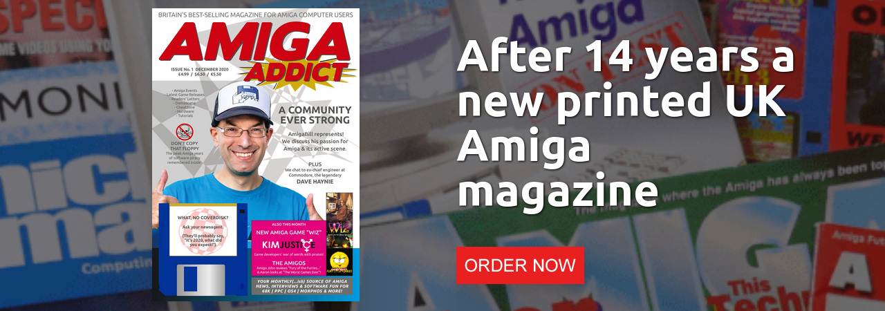 Amiga Addict magazine UK