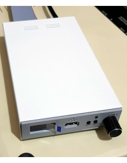 Acorn BBC Micro Model B / Master - External Gotek disk drive in metal enclosure with speaker and cables