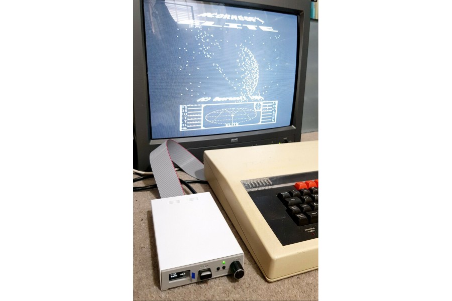 Acorn Bbc Micro Model B Master External Usb Floppy Disk Emulator Drive In Metal Enclosure