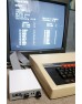 Acorn BBC Micro Model B / Master - External Gotek disk drive in metal enclosure with speaker and cables