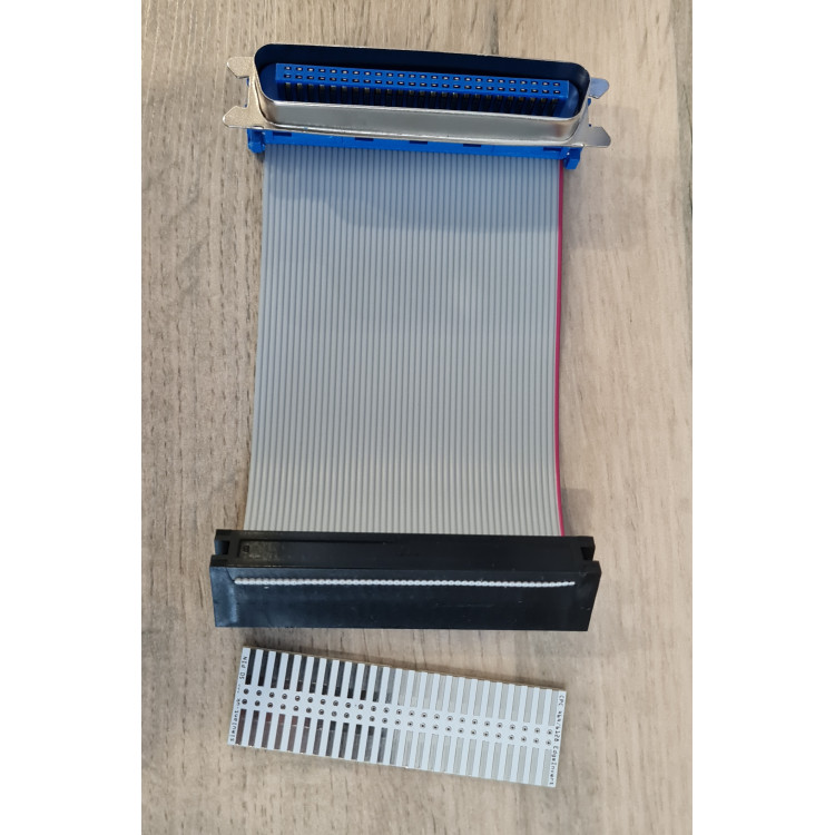 Amstrad 464/6128 PLUS Centronics expansion port to 50 Pin CPC Edge Connector