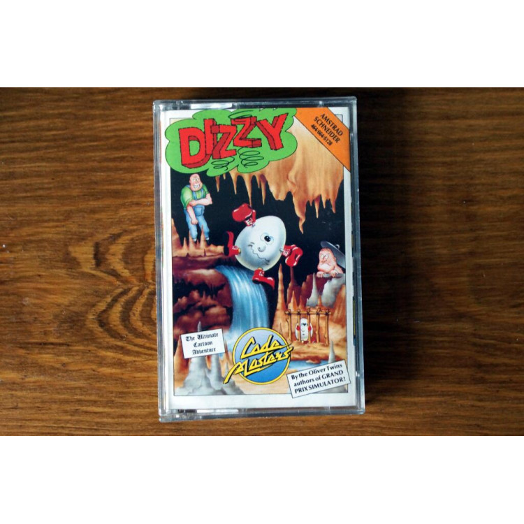 Dizzy - Amstrad 464 664 6128 - Code Masters - Adventure Cassette Game (1987)