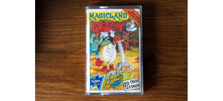 Magicland Dizzy Amstrad CPC 464 664 6128 - Code Masters - cassette game (1991)