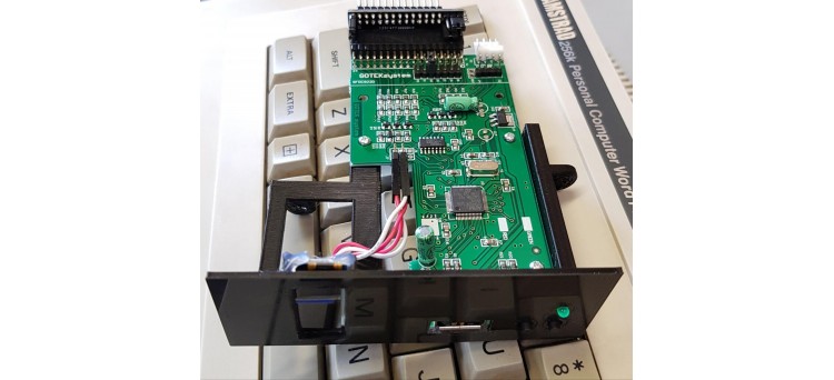 Amstrad PCW Floppy Disk Emulator & OLED Fitting kit - PCW8256 PCW8512 Gotek