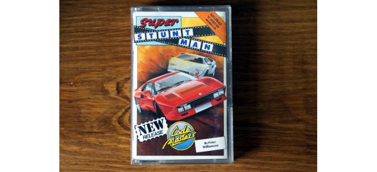 Super Stuntman - Amstrad 464 664 6128 - Code Masters cassette game (1988)