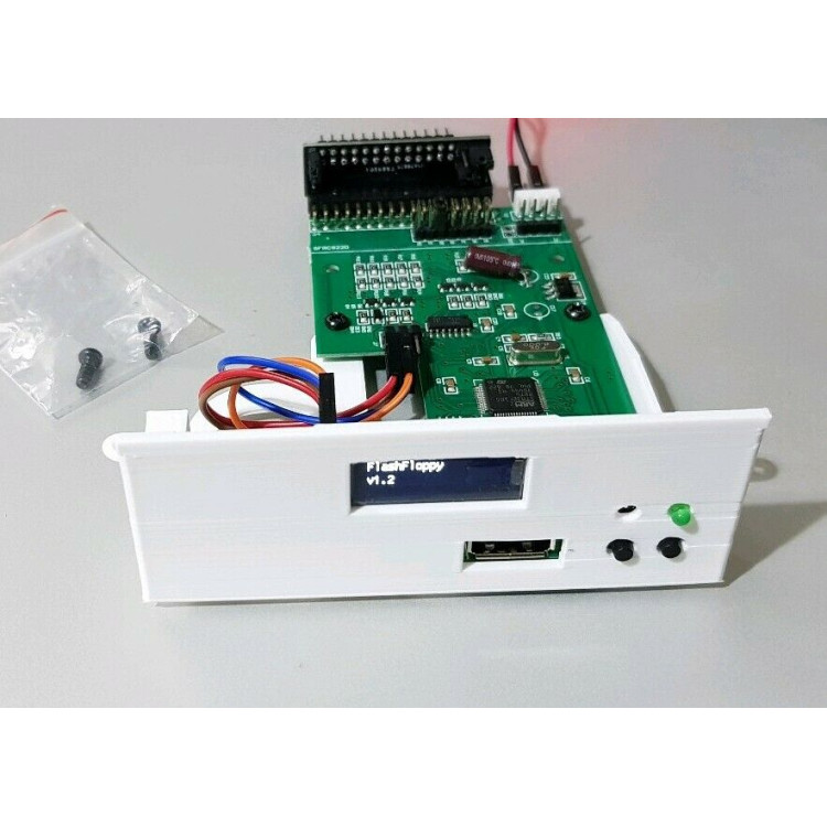 Amstrad 6128 PLUS (not CPC) Gotek Floppy Disk Emulator, OLED & Adaptor Full Kit