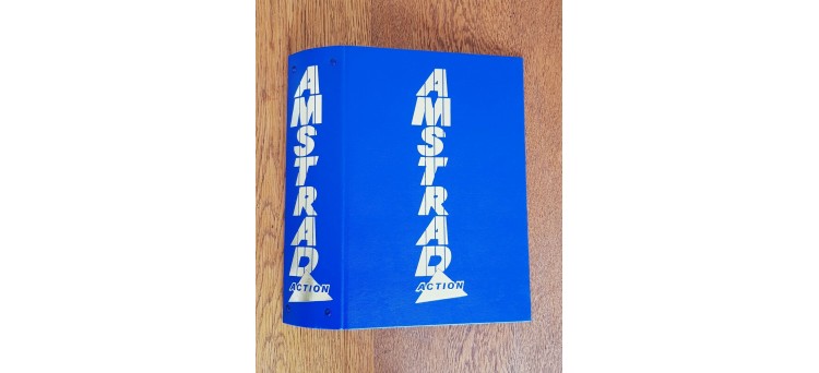 Amstrad Action magazine Binders - new replicas from original tooling