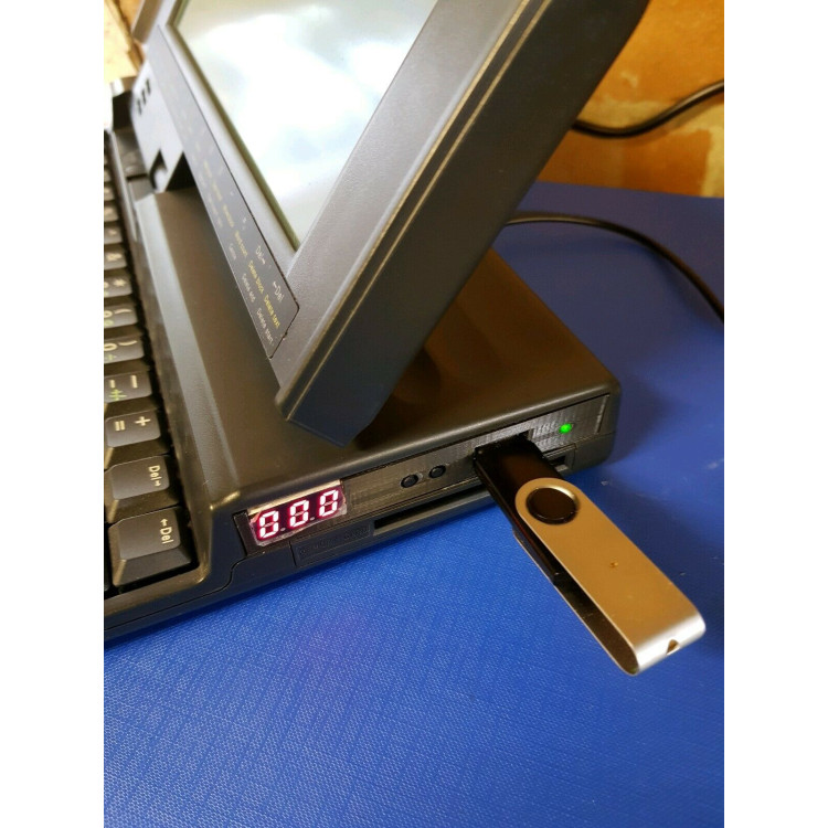 Amstrad NC200 Gotek Floppy Emulator - Complete Kit inc Gotek usb drive & cables