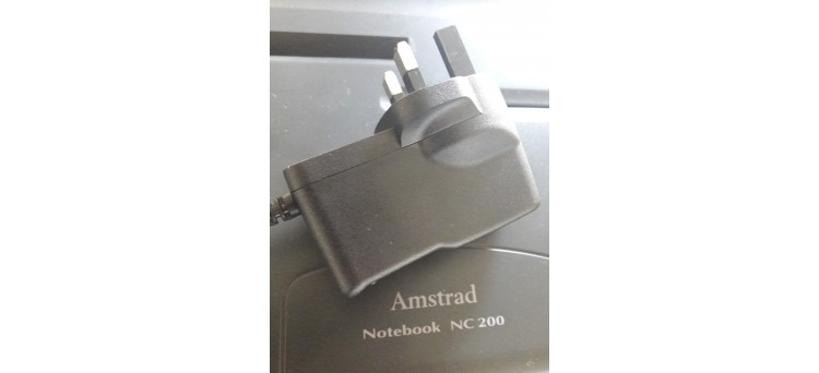Amstrad NC200 Power Supply Adaptor UK computer plug PSU - safer than original