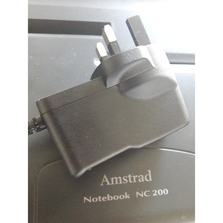 Amstrad NC200 Power Supply Adaptor UK computer plug PSU - safer than original