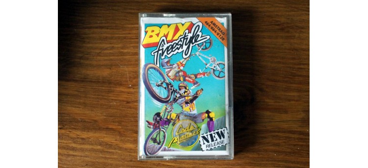 BMX Freestyle Amstrad CPC 464 664 6128 Schneider - Cassette Game - Code Masters