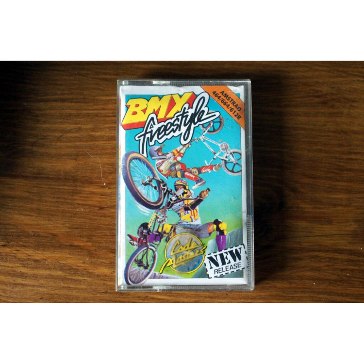 BMX Freestyle Amstrad CPC 464 664 6128 Schneider - Cassette Game - Code Masters