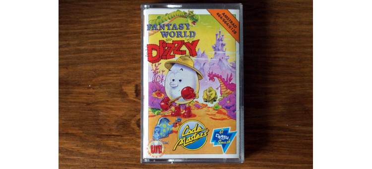 Fantasy World Dizzy Amstrad CPC 464 664 6128 - Code Masters - cassette game (1989)