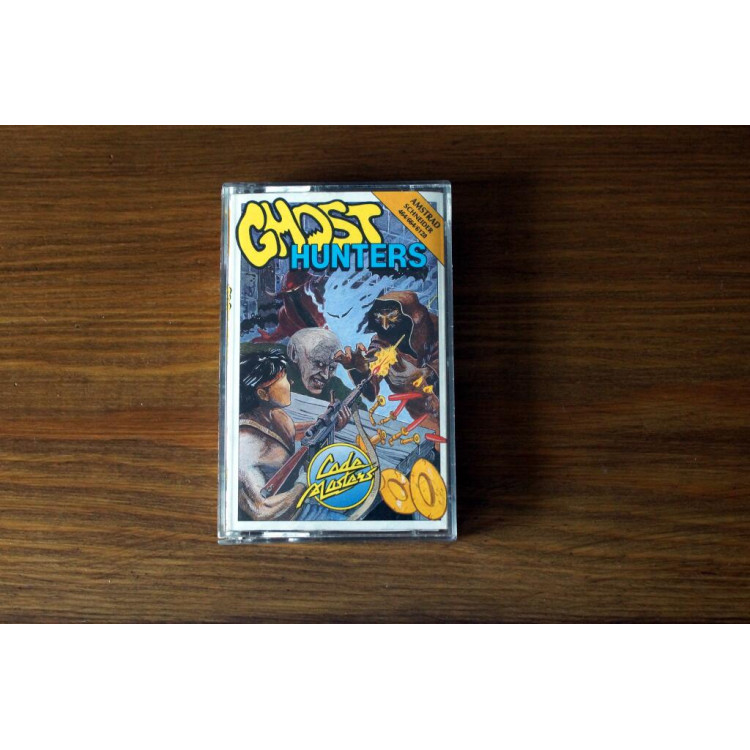 Ghost Hunters Amstrad CPC 464 664 6128 - Code Masters cassette game (1986)