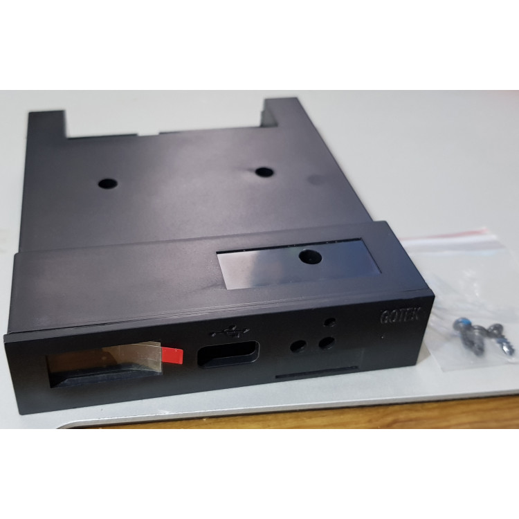 Gotek Case Upgrade. 3.5" floppy disk drive emulator case including OLED display!