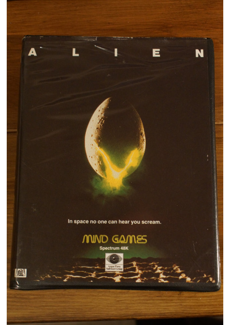 Alien 48k Sinclair Spectrum Game - boxed w/ instructions manual - by Mind Games