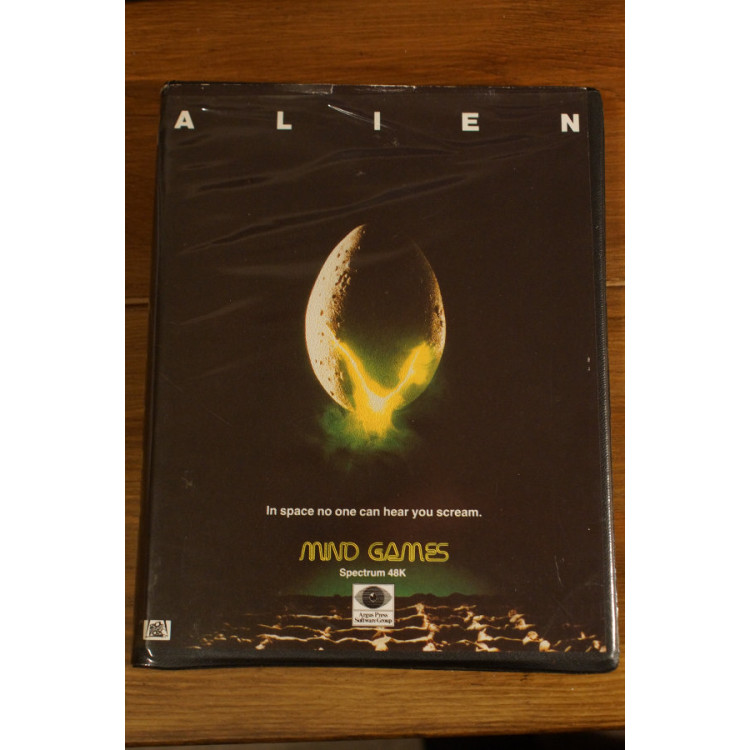 Alien 48k Sinclair Spectrum Game - boxed w/ instructions manual - by Mind Games