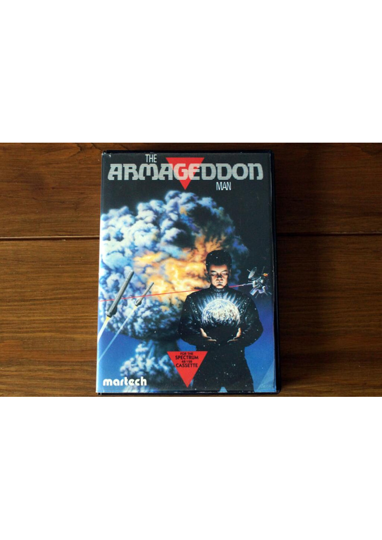 The Armageddon Man Sinclair ZX Spectrum Game by Martech -  including stickers
