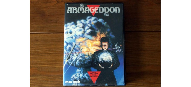 The Armageddon Man Sinclair ZX Spectrum Game by Martech -  including stickers