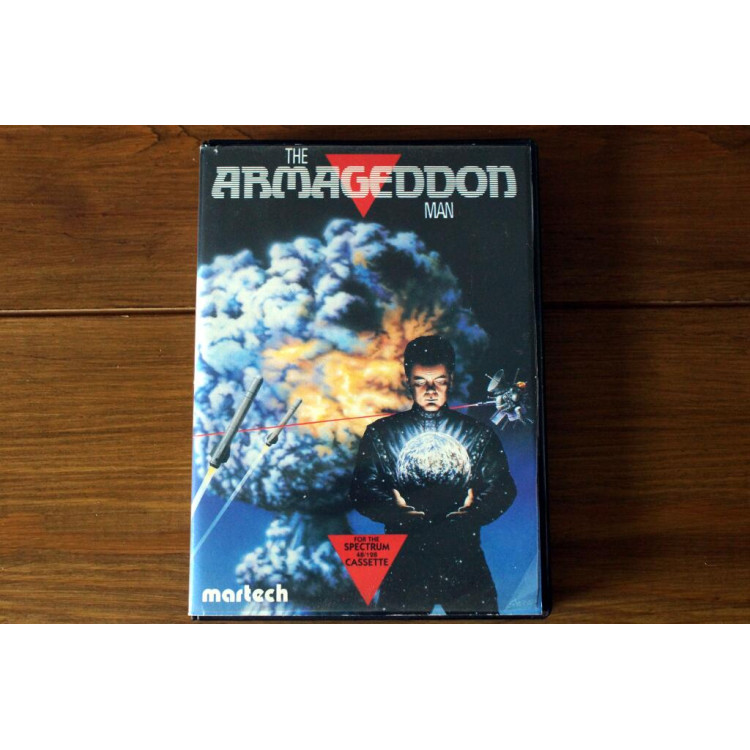 The Armageddon Man Sinclair ZX Spectrum Game by Martech -  including stickers