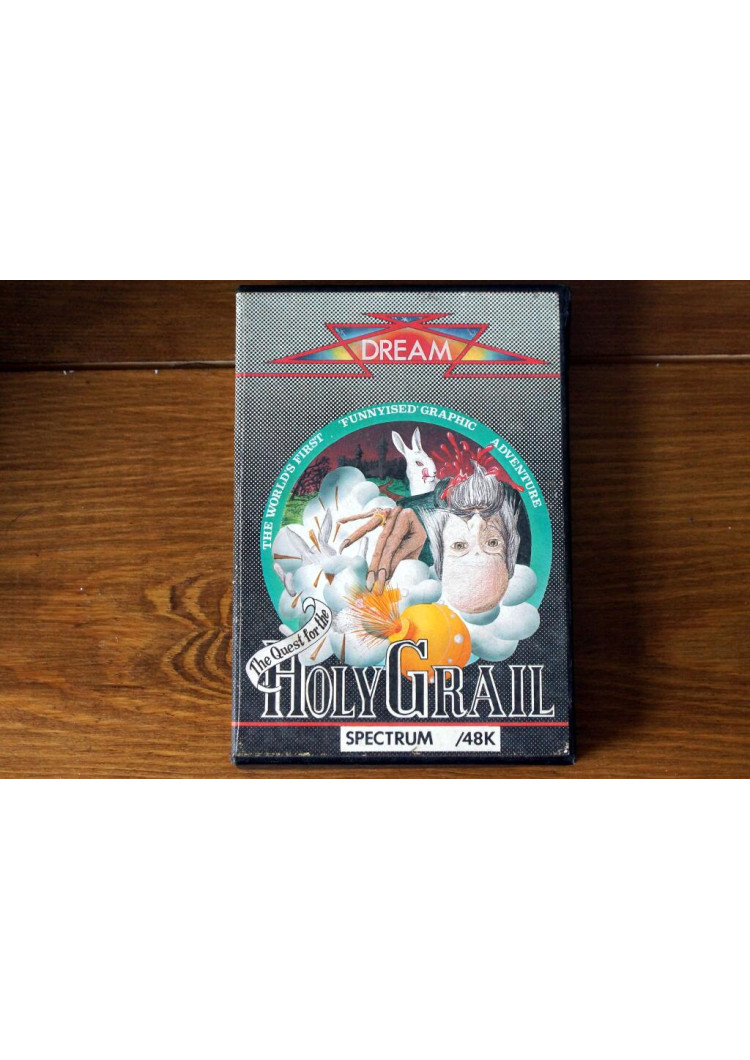 The Quest for the Holy Grail - Sinclair ZX Spectrum 48k computer game by Dream 1984