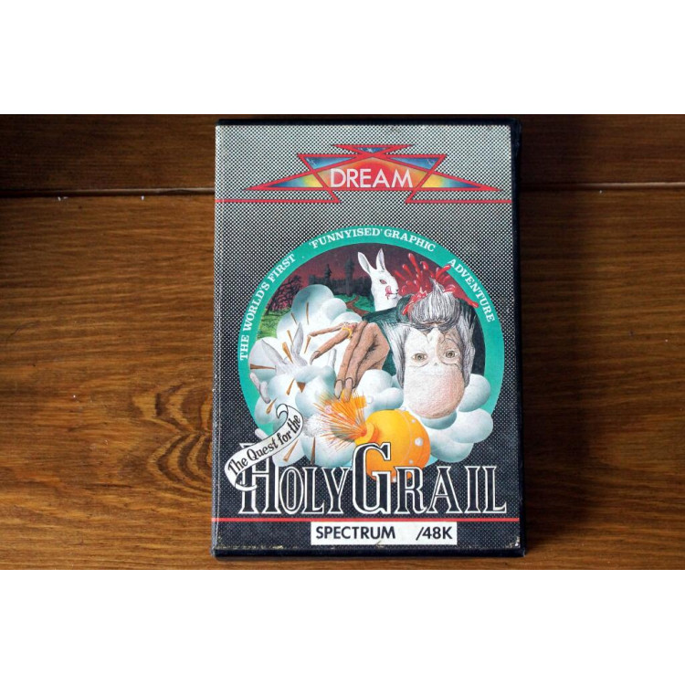 The Quest for the Holy Grail - Sinclair ZX Spectrum 48k computer game by Dream 1984