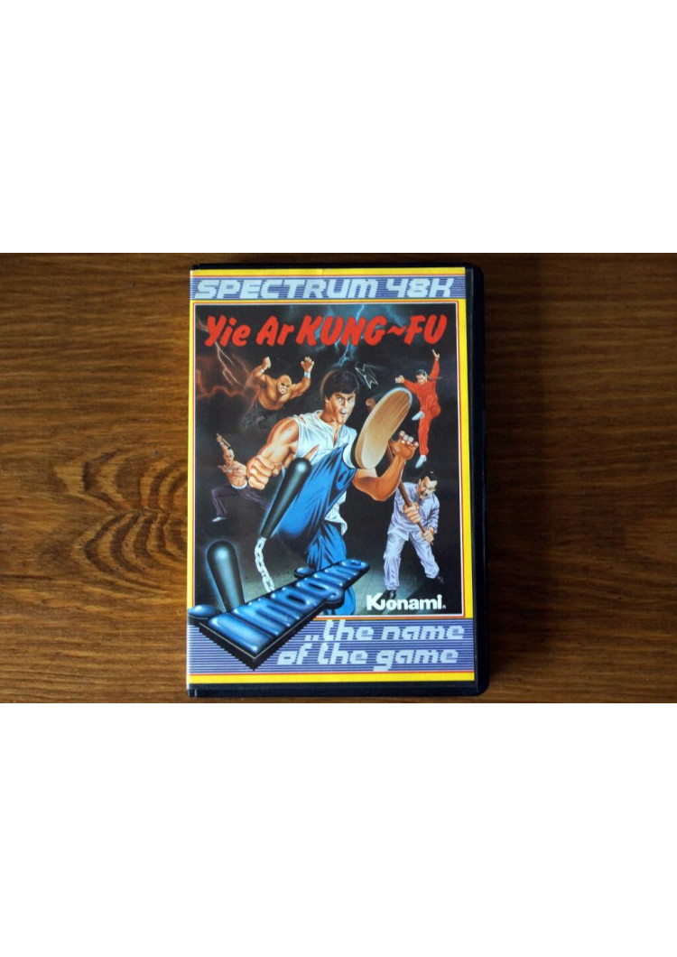 Yie Ar Kung Fu ZX Spectrum 48k Imagine 1984 cassette tape game