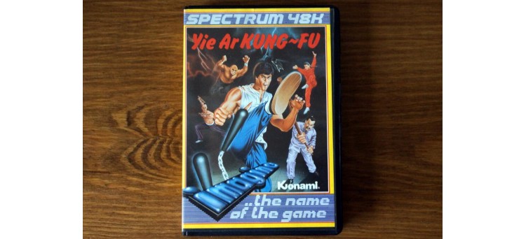 Yie Ar Kung Fu ZX Spectrum 48k Imagine 1984 cassette tape game