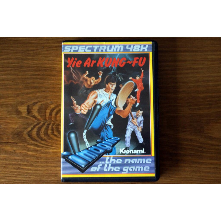 Yie Ar Kung Fu ZX Spectrum 48k Imagine 1984 cassette tape game