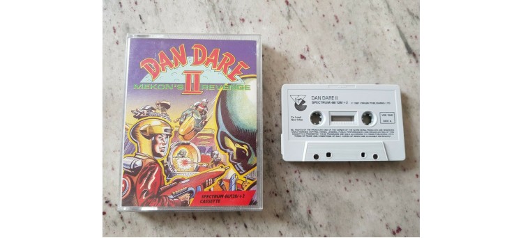 Spectrum Dan Dare II - 1987 very RARE Virgin version for Sinclair 48k/128k/+2