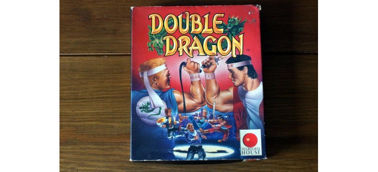 Double Dragon Sinclair ZX Spectrum Big Box with manual - cassette game (1988) Melbourne House / Mastertronic / Virgin