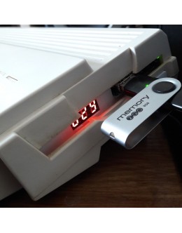 Commodore Amiga 1200 Floppy Disk Drive Emulator BRACKET MOUNT Gotek USB A1200
