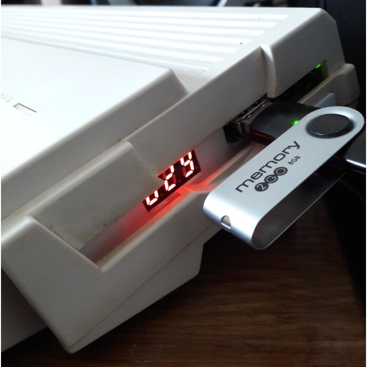 Commodore Amiga 500 Floppy Disk Drive Emulator BRACKET MOUNT Gotek USB A500