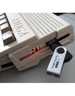 Commodore Amiga 600 Floppy Disk Drive Emulator BRACKET MOUNT Gotek USB A600
