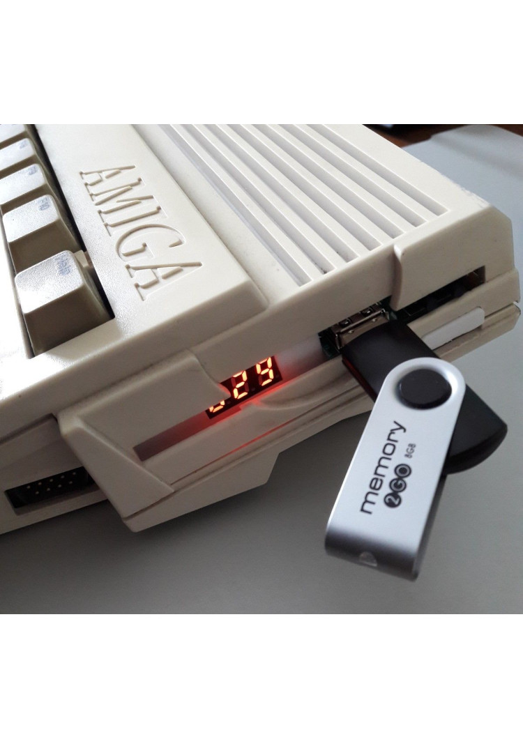 Commodore Amiga 600 Floppy Disk Drive Emulator BRACKET MOUNT Gotek USB A600