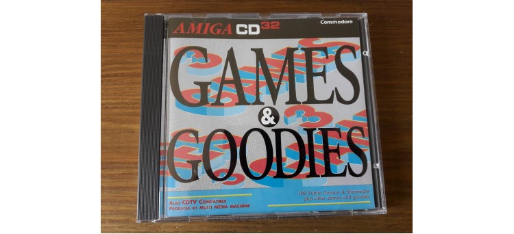 Games & Goodies Amiga CD32 and CDTV compilation by Multi Media Machine 1994