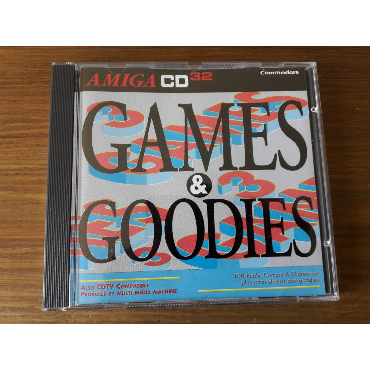 Games & Goodies Amiga CD32 and CDTV compilation by Multi Media Machine 1994