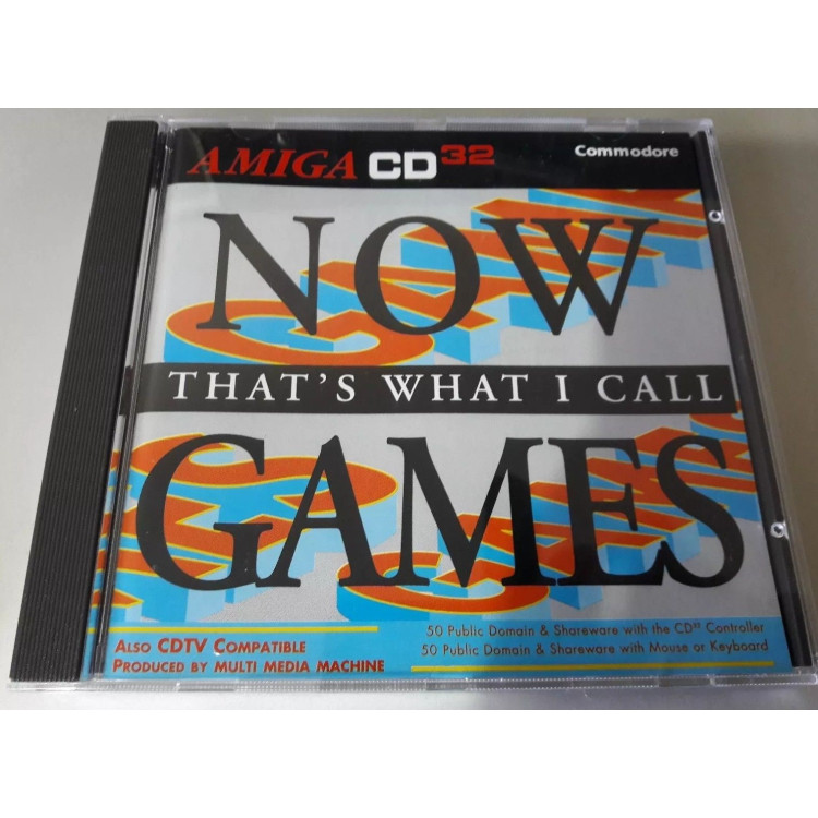 Now That's What I Call Games Amiga CD32 and CDTV compilation by Multi Media Machine 1993