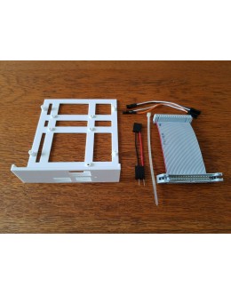 Atari 1024 / 1040 ST Gotek floppy disk emulator fitting kit (includes Bracket, Data & Power extensions & longer LCD jumpers)