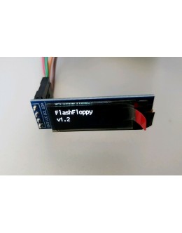Gotek OLED Flash Floppy Compatible LCD Display 0.91" 128x32 (White Text) 3.3v 5v