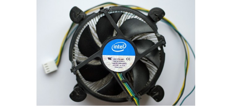 Intel E97378-001 Aluminium Copper Core 1150 1155 1156 CPU Heatsink Fan