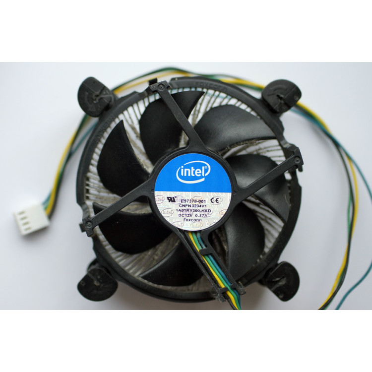 Intel E97378-001 Aluminium Copper Core 1150 1155 1156 CPU Heatsink Fan