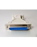 9 pin serial DE9 RS232 connector to 25 pin serial DB25 adaptor (DB9M-DB25F)