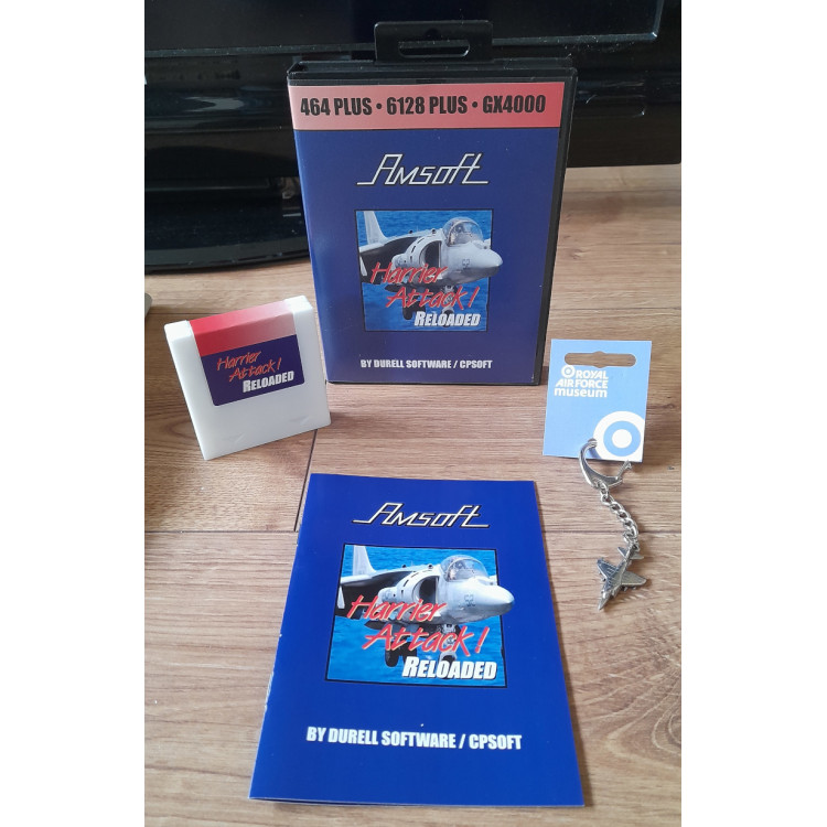 Harrier Attack ReLoaded (Amstrad GX4000 & Plus cartridge)